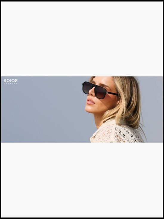 Retro Aviator Polarized Sunglasses Square Pilot Men Women main image 7